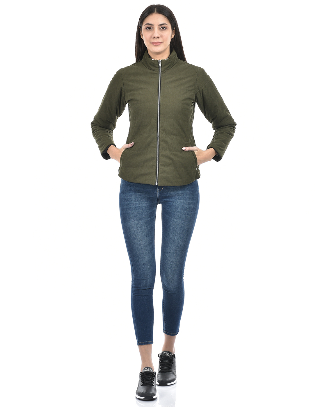 Numero Uno Women Solid Multicolor Jacket
